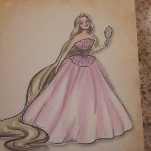 Rapunzel Fashion Disney Princess 8x10 stunning